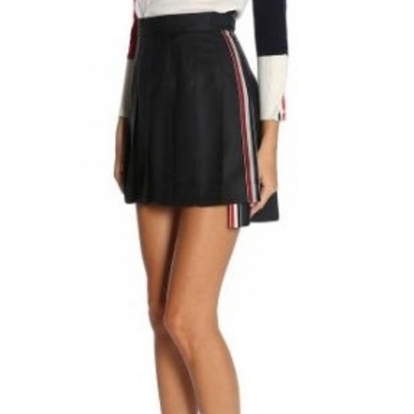 Thom Browne Mini Skirt Pleated Skirt Asymmetrical - Picture 8 of 8